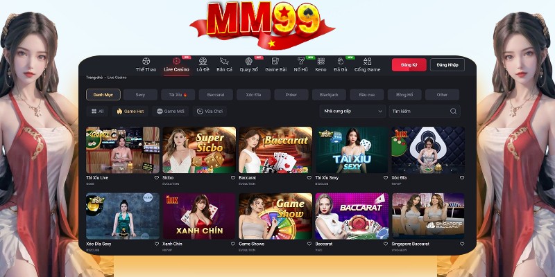 Những tựa game đỉnh cao tại nhà cái MM99 Những tựa game đỉnh cao tại nhà cái MM99